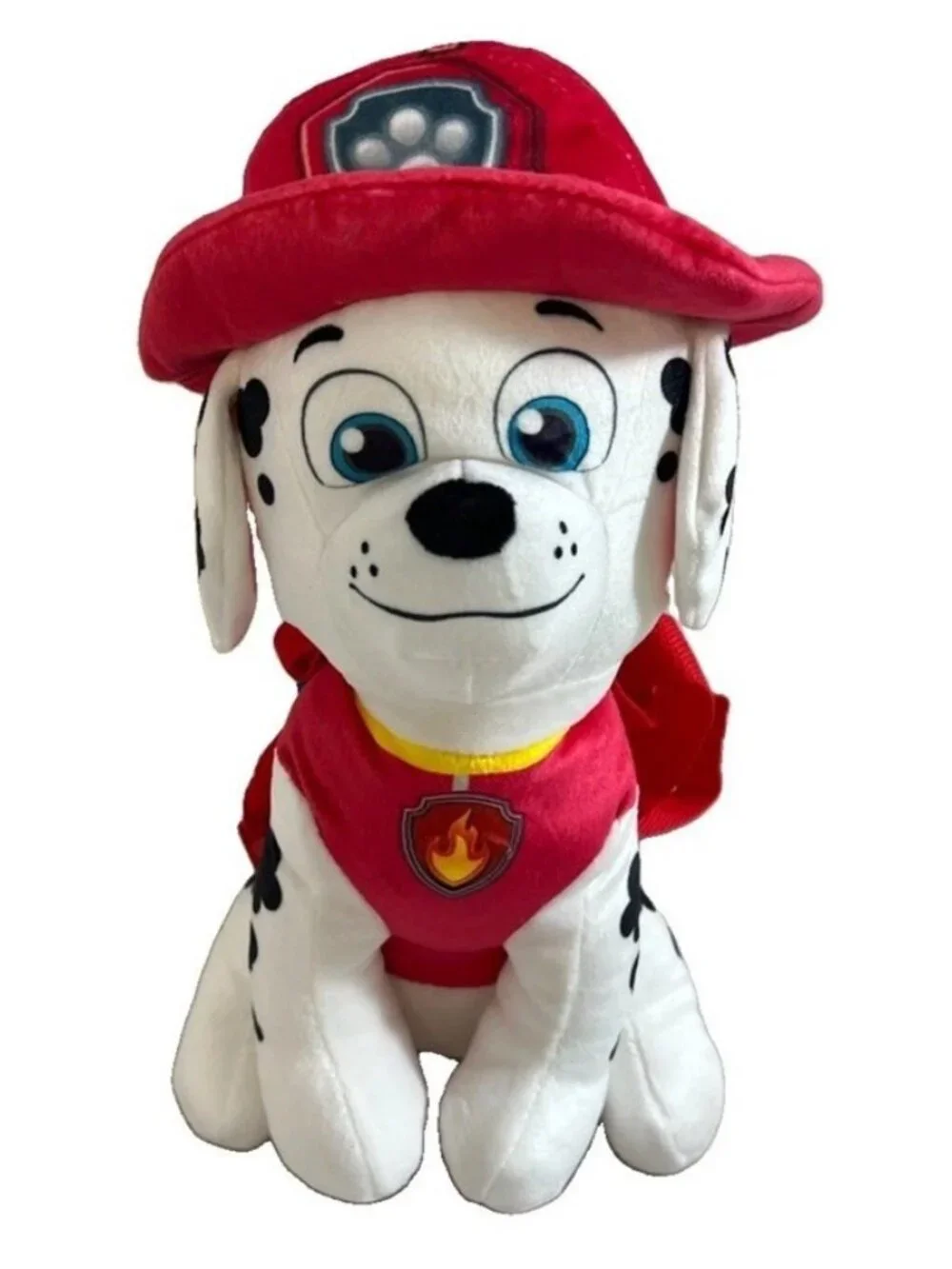 Paw Patrol Childrens Marshall Dalmatian Dog 14 in Plush Backpack Nickelodeon NWT